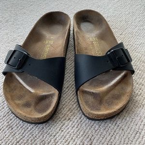 Birkenstock Madrid Women's Black Sandals 37